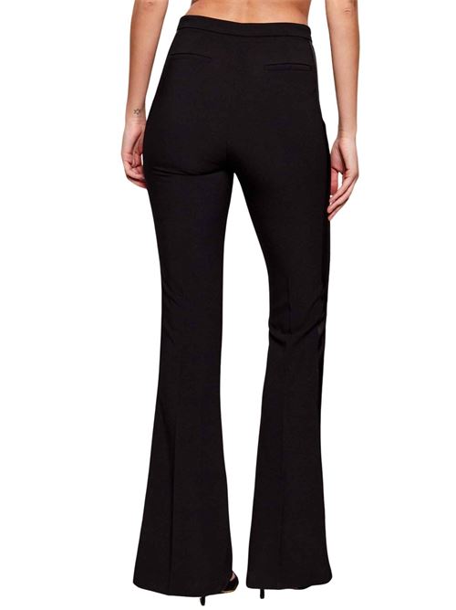 Pantalone in crêpe con banda laterale Elisabetta Franchi | PA18462E2110